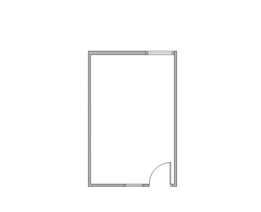 Floor plan of Flexible Office Space for Rent at 9896 Bissonnet Street 146