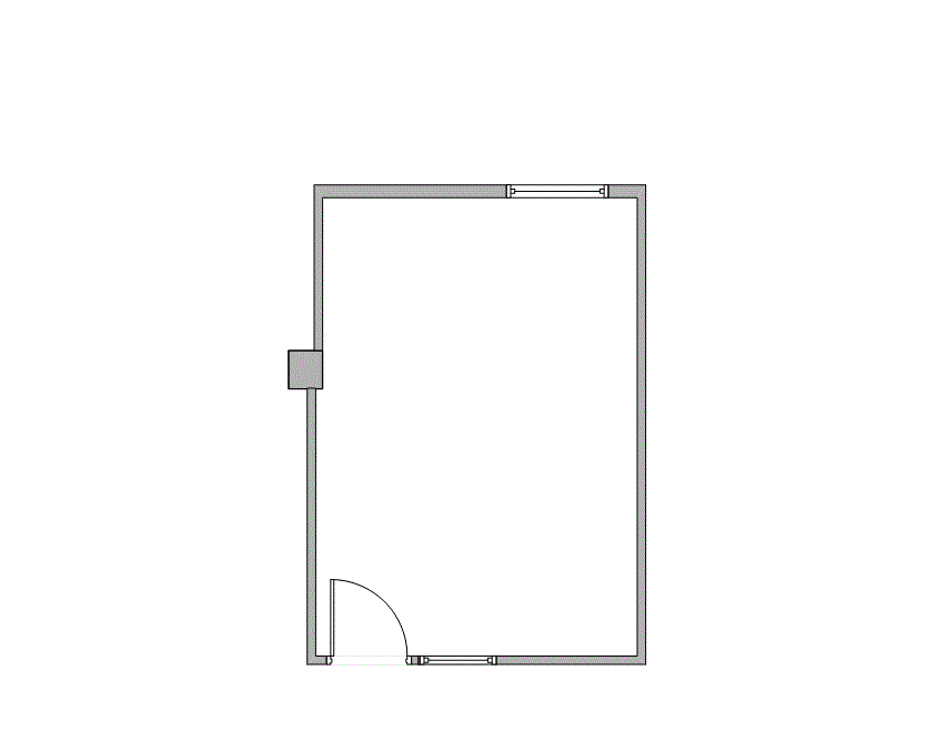 Floor plan of Flexible Office Space for Rent at 9896 Bissonnet Street 150