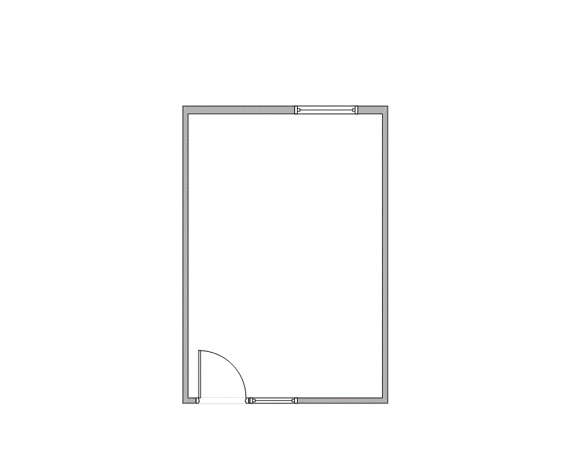 Floor plan of Flexible Office Space for Rent at 9896 Bissonnet Street 152