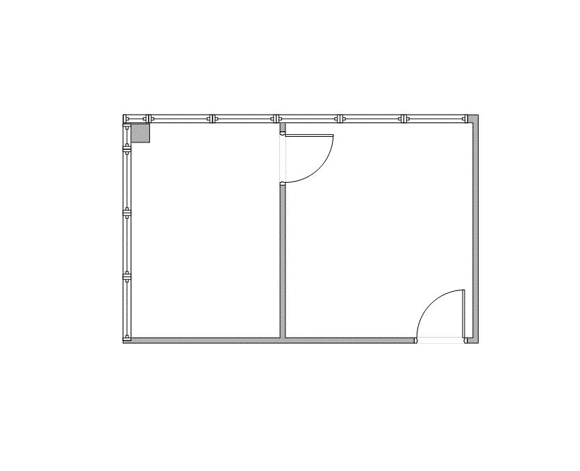 Floor plan of Flexible Office Space for Rent at 16770 Imperial Valley Drive 125-N