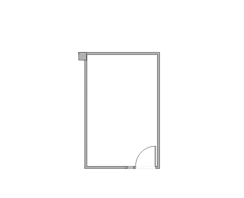 Floor plan of Flexible Office Space for Rent at 16770 Imperial Valley Drive 151-A