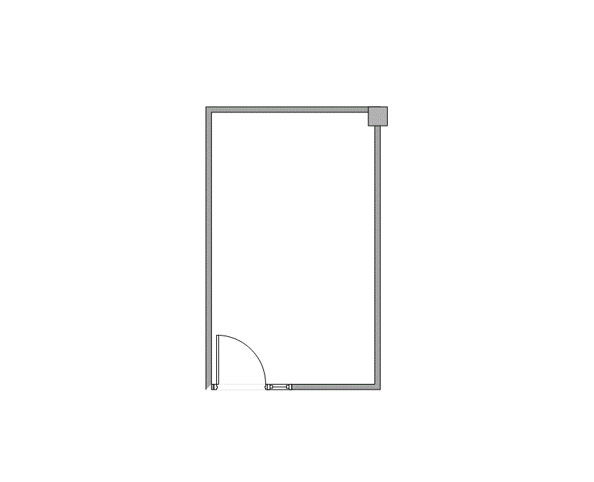 Floor plan of Flexible Office Space for Rent at 16770 Imperial Valley Drive 151-C
