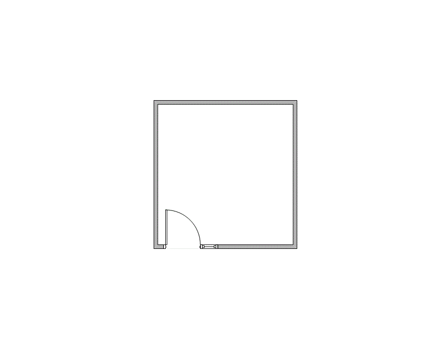 Floor plan of Flexible Office Space for Rent at 16770 Imperial Valley Drive 2029