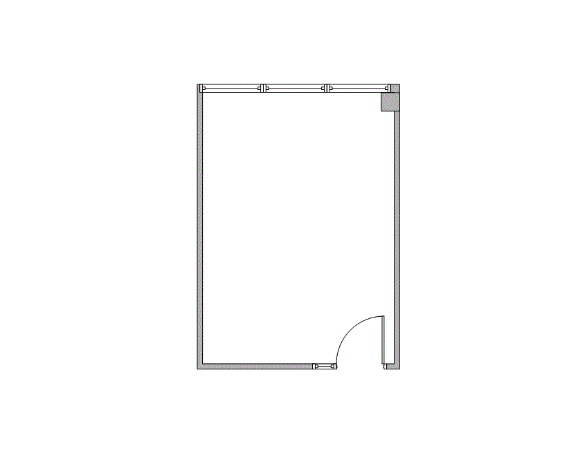 Floor plan of Flexible Office Space for Rent at 16770 Imperial Valley Drive 2048