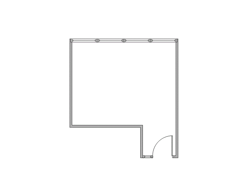 Floor plan of Flexible Office Space for Rent at 16770 Imperial Valley Drive 2050