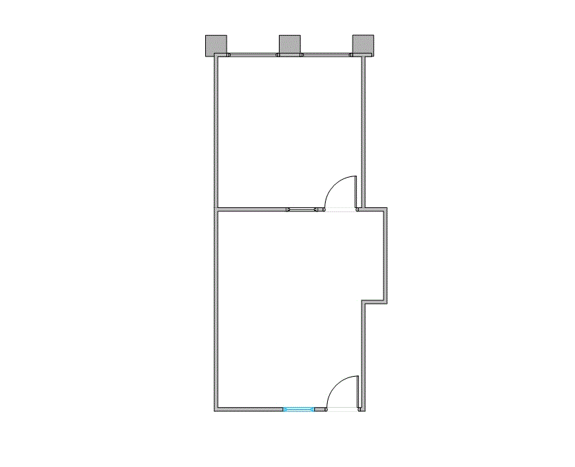 Floor plan of Flexible Office Space for Rent at 9900 Westpark Drive 307