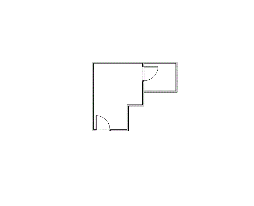 Floor plan of Flexible Office Space for Rent at 9900 Westpark Drive 318