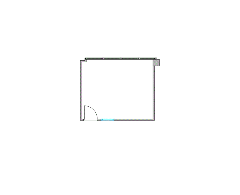 Floor plan of Flexible Office Space for Rent at 9900 Westpark Drive 326