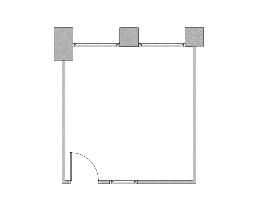 Floor plan of Flexible Office Space for Rent at 9900 Westpark Drive 330