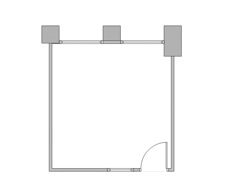 Floor plan of Flexible Office Space for Rent at 9900 Westpark Drive 332