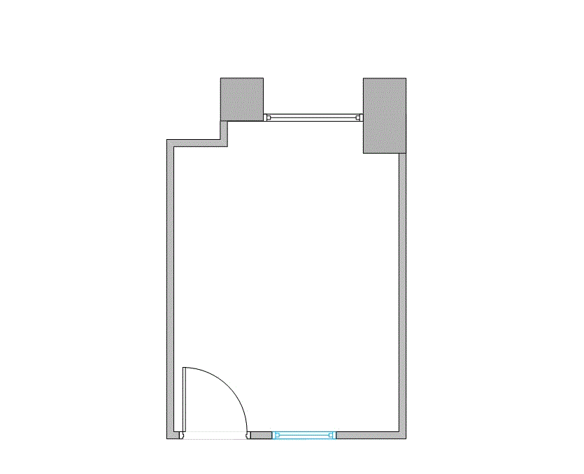 Floor plan of Flexible Office Space for Rent at 9900 Westpark Drive 338