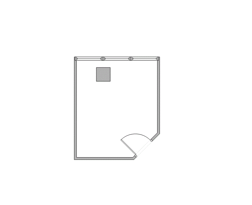 Floor plan of Flexible Office Space for Rent at 9894 Bissonnet Street 247