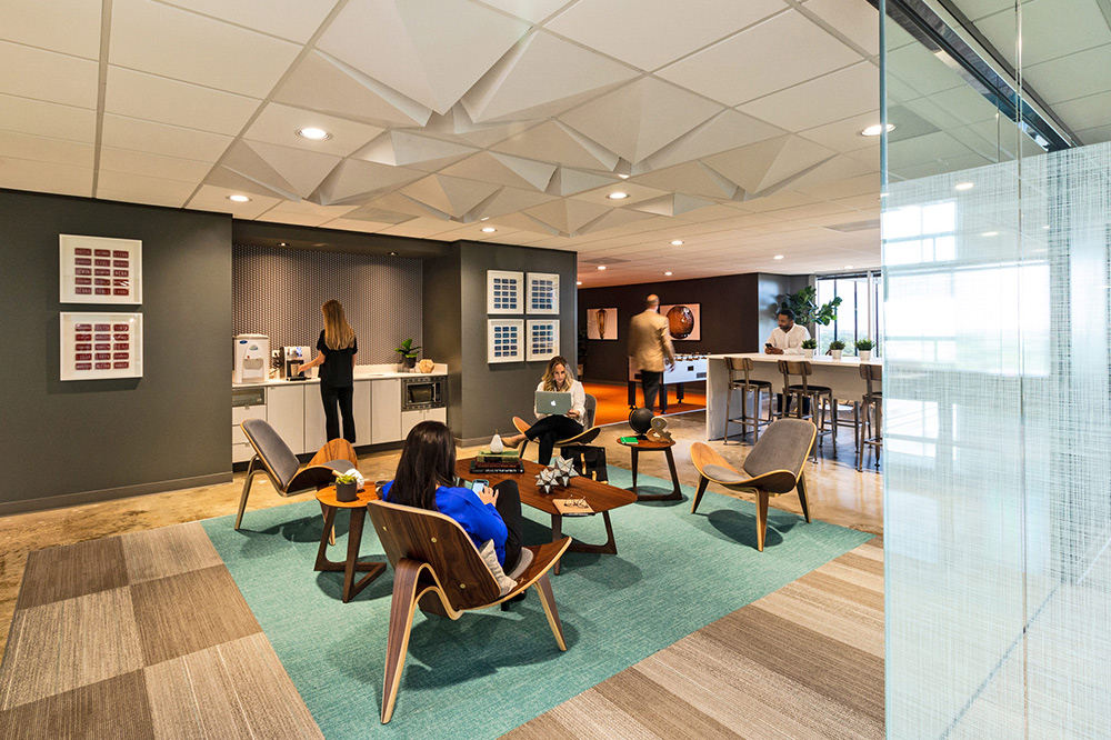 Interior images of Flexible office space at 7322-7324 Southwest Freeway 5