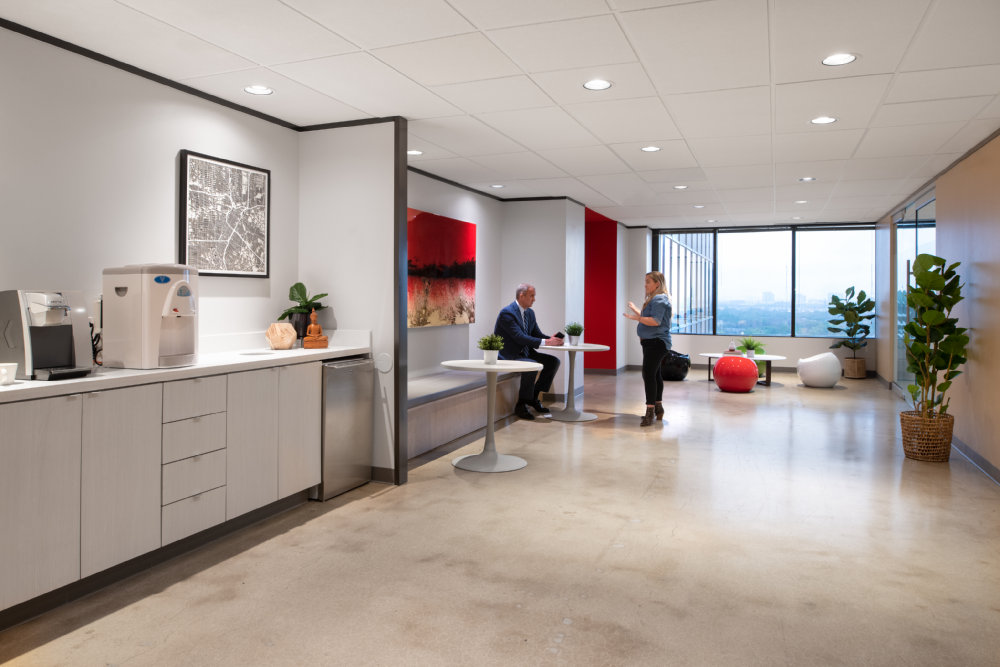 Interior images of Flexible office space at 7322-7324 Southwest Freeway 9