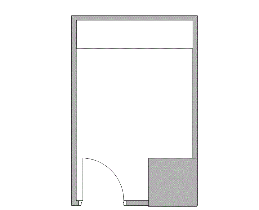 Floor plan of Flexible Office Space for Rent at 7322-7324 Southwest Freeway 1-1122