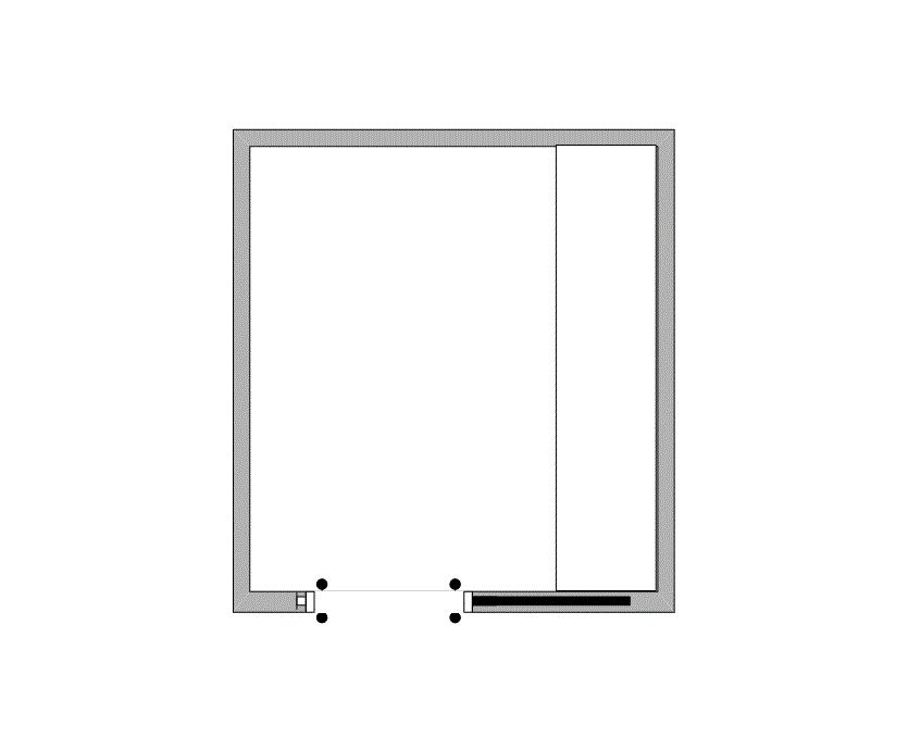 Floor plan of Flexible Office Space for Rent at 7322-7324 Southwest Freeway 1-1133