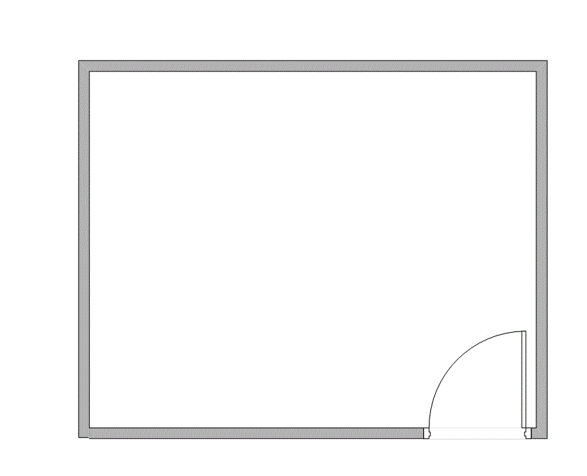 Floor plan of Flexible Office Space for Rent at 7322-7324 Southwest Freeway 1-1159