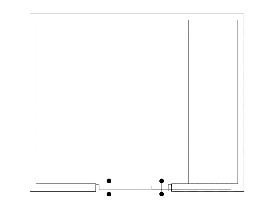 Floor plan of Flexible Office Space for Rent at 7322-7324 Southwest Freeway 1-1173