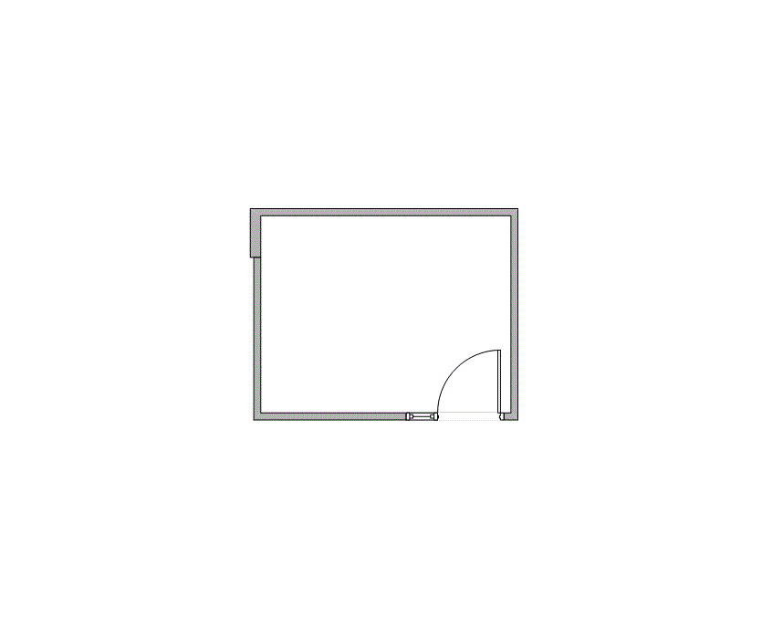 Floor plan of Flexible Office Space for Rent at 7322-7324 Southwest Freeway 2-0217