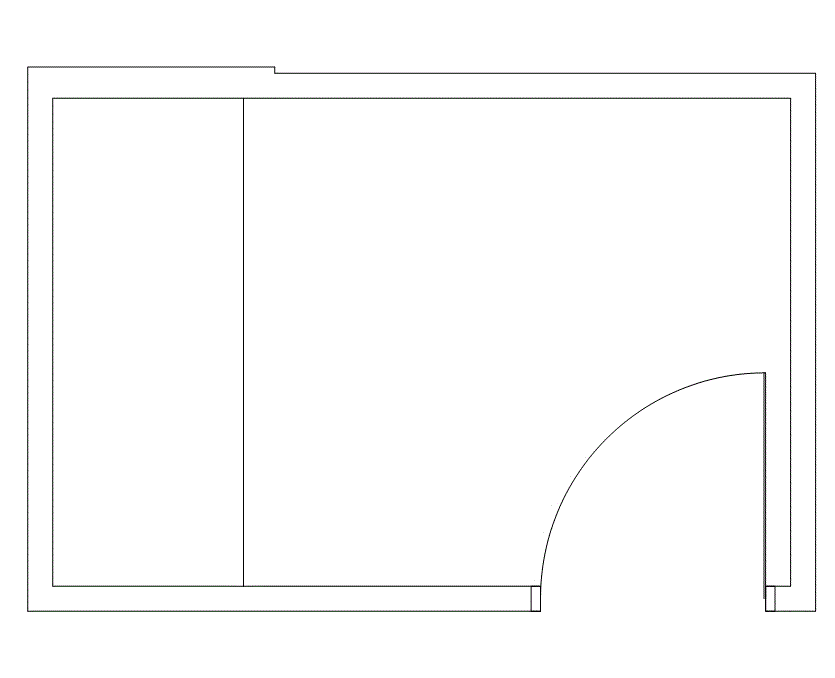Floor plan of Flexible Office Space for Rent at 7322-7324 Southwest Freeway 2-0221