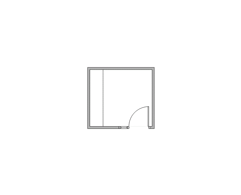 Floor plan of Flexible Office Space for Rent at 7322-7324 Southwest Freeway 2-0233