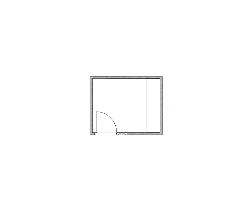 Floor plan of Flexible Office Space for Rent at 7322-7324 Southwest Freeway 2-0241