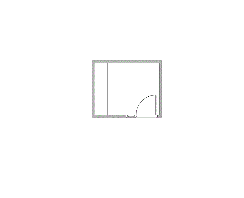Floor plan of Flexible Office Space for Rent at 7322-7324 Southwest Freeway 2-0243