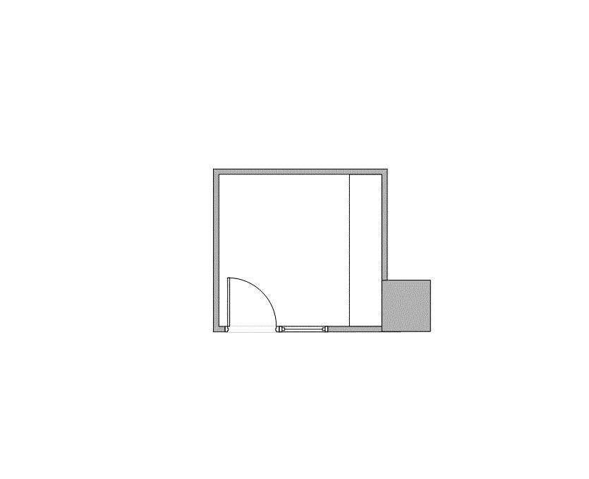Floor plan of Flexible Office Space for Rent at 7322-7324 Southwest Freeway 2-0257