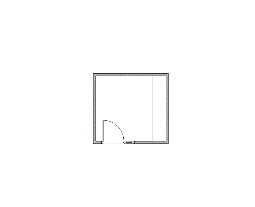 Floor plan of Flexible Office Space for Rent at 7322-7324 Southwest Freeway 2-0275