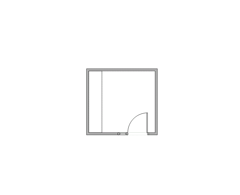Floor plan of Flexible Office Space for Rent at 7322-7324 Southwest Freeway 2-0277
