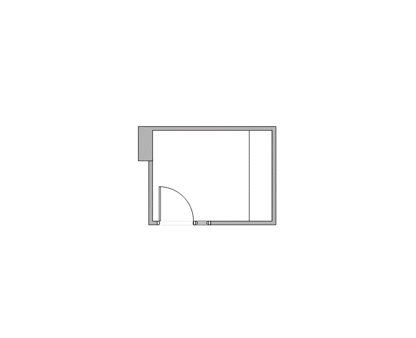 Floor plan of Flexible Office Space for Rent at 7322-7324 Southwest Freeway 2-0281