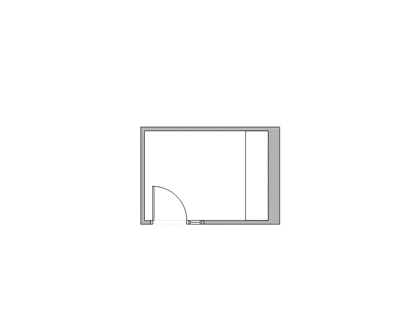 Floor plan of Flexible Office Space for Rent at 7322-7324 Southwest Freeway 2-0287