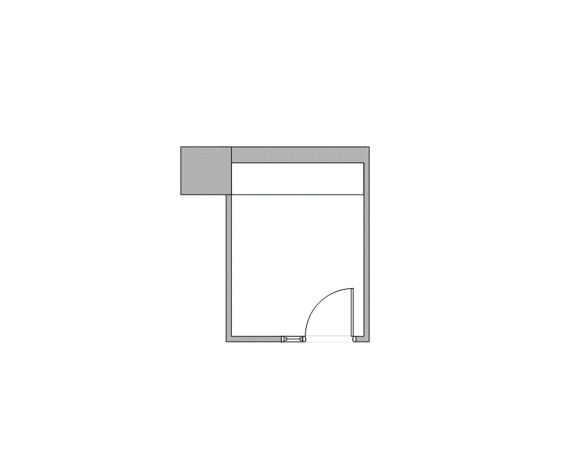 Floor plan of Flexible Office Space for Rent at 7322-7324 Southwest Freeway 2-0291
