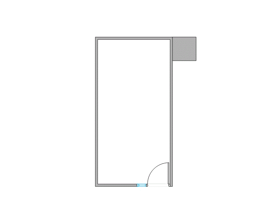 Floor plan of Flexible Office Space for Rent at 7322-7324 Southwest Freeway 2-0460D