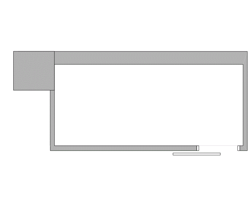 Floor plan of Flexible Office Space for Rent at 7322-7324 Southwest Freeway 2-0460V