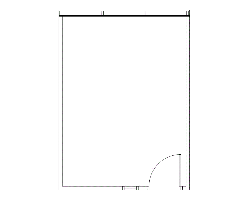 Floor plan of Flexible Office Space for Rent at 7322-7324 Southwest Freeway 2-1418