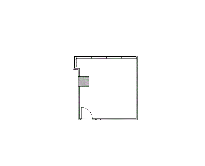Floor plan of Flexible Office Space for Rent at 7322-7324 Southwest Freeway 2-1428