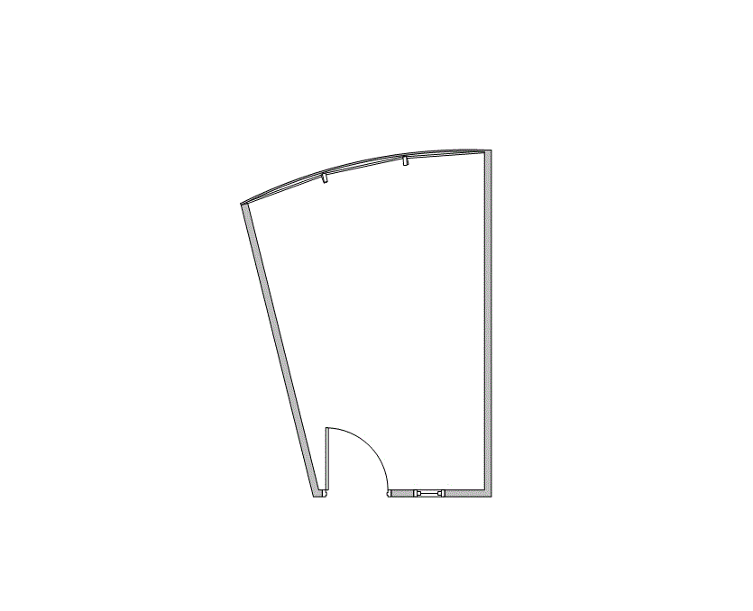 Floor plan of Flexible Office Space for Rent at 7322-7324 Southwest Freeway 2-1434