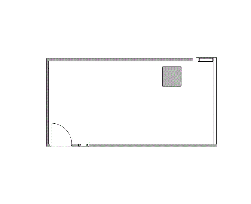 Floor plan of Flexible Office Space for Rent at 7322-7324 Southwest Freeway 2-1460