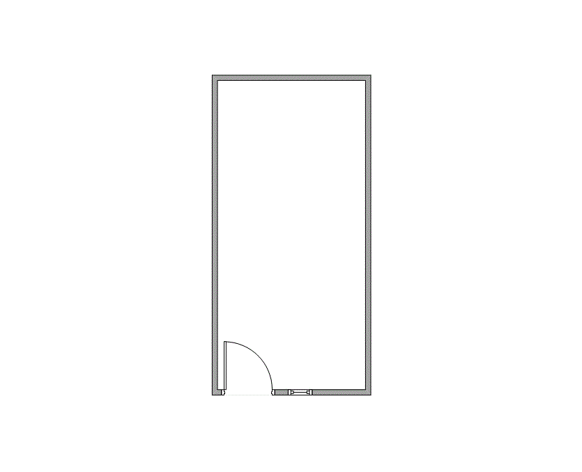 Floor plan of Flexible Office Space for Rent at 7322-7324 Southwest Freeway 2-1461