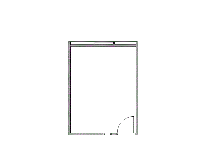 Floor plan of Flexible Office Space for Rent at 7322-7324 Southwest Freeway 2-1476