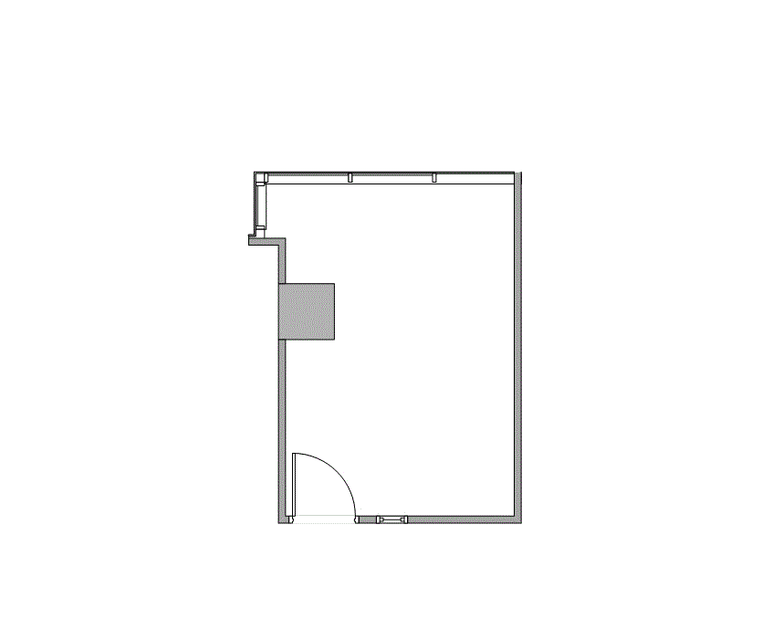 Floor plan of Flexible Office Space for Rent at 7322-7324 Southwest Freeway 2-1480