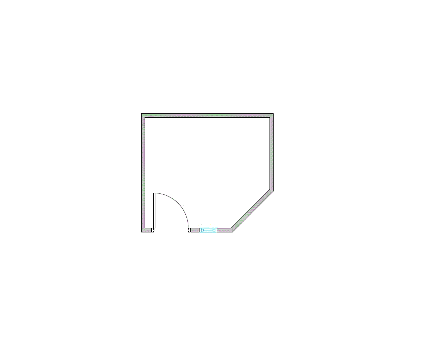 Floor plan of Flexible Office Space for Rent at 9535 Forest Ln 268