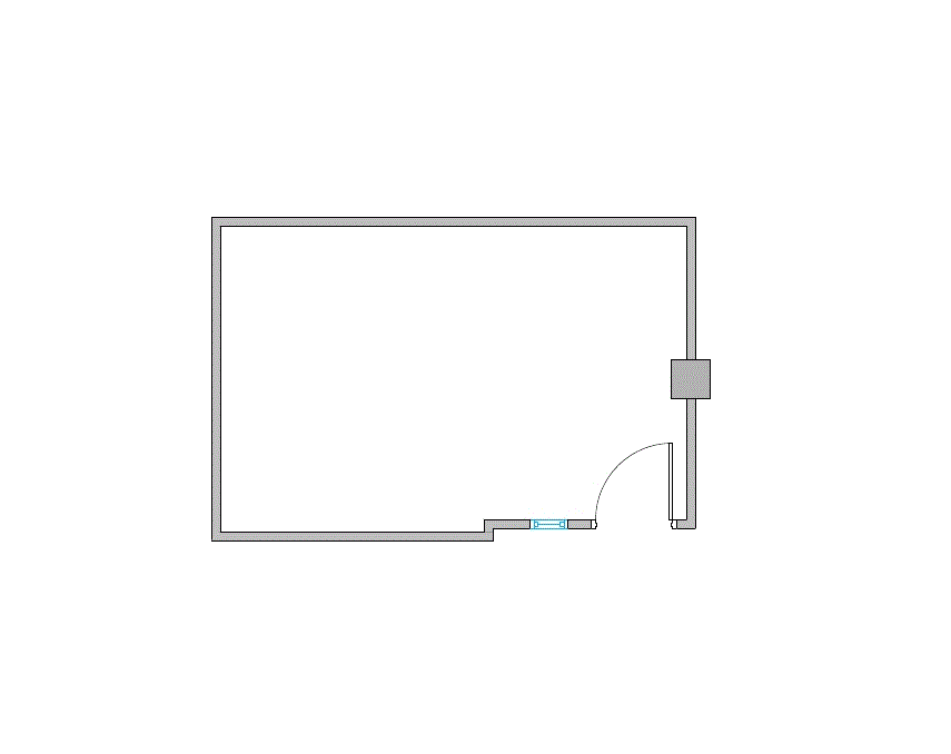 Floor plan of Flexible Office Space for Rent at 9535 Forest Ln 271