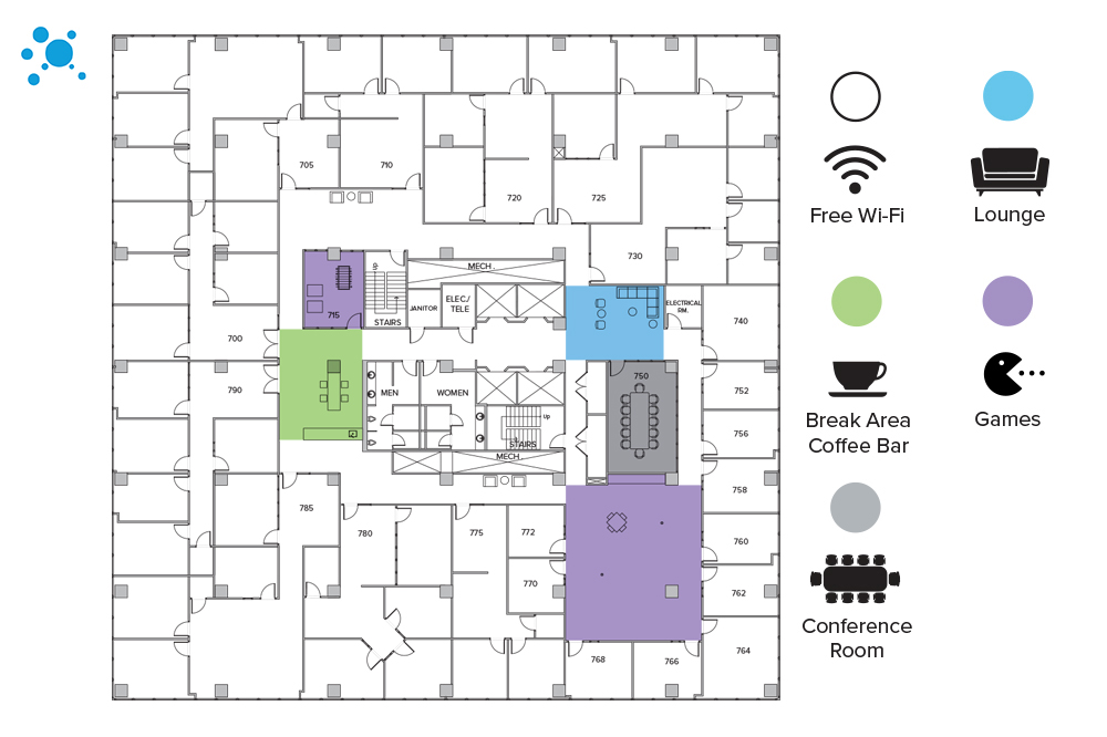 Interior images of Flexible office space at 2727 LBJ Freeway 5