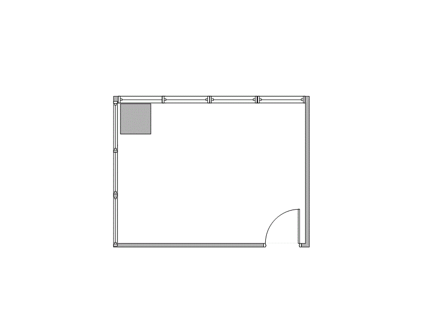 Floor plan of Flexible Office Space for Rent at 2727 LBJ Freeway 212-7