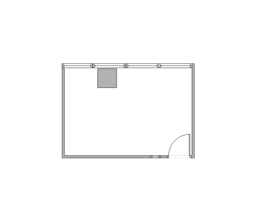 Floor plan of Flexible Office Space for Rent at 2727 LBJ Freeway 212-8