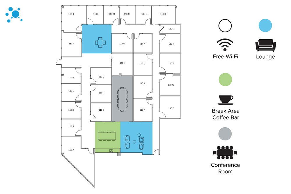 Interior images of Flexible office space at 340-350 N Sam Houston Pkwy E 6
