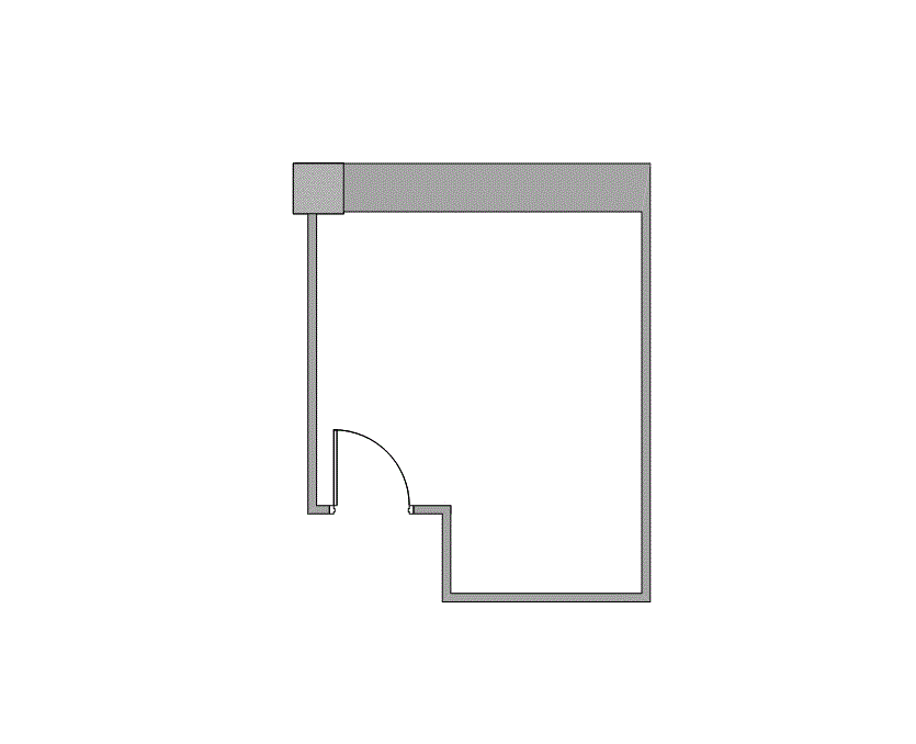 Floor plan of Flexible Office Space for Rent at 340-350 N Sam Houston Pkwy E A1006