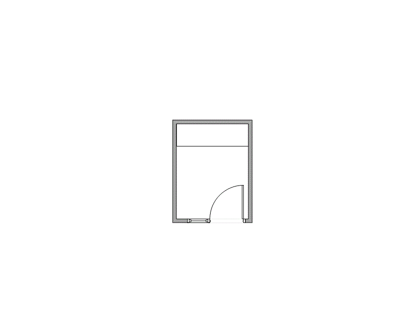 Floor plan of Flexible Office Space for Rent at 340-350 N Sam Houston Pkwy E A1016